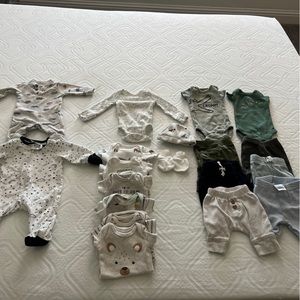Tiny/Early/ Premature Baby Boys Clothes Bundle Great Condition